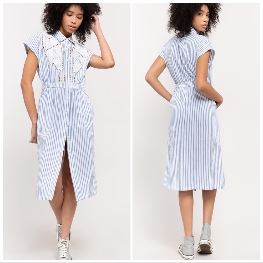 POL Polly Farms Prairie Blue Gingham Dress - Picture 4 of 9